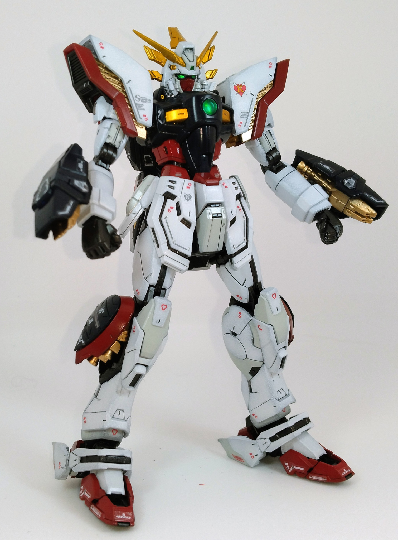 RG シャイニングガンダム 全塗装｜zassyokuさんのガンプラ作品｜GUNSTA