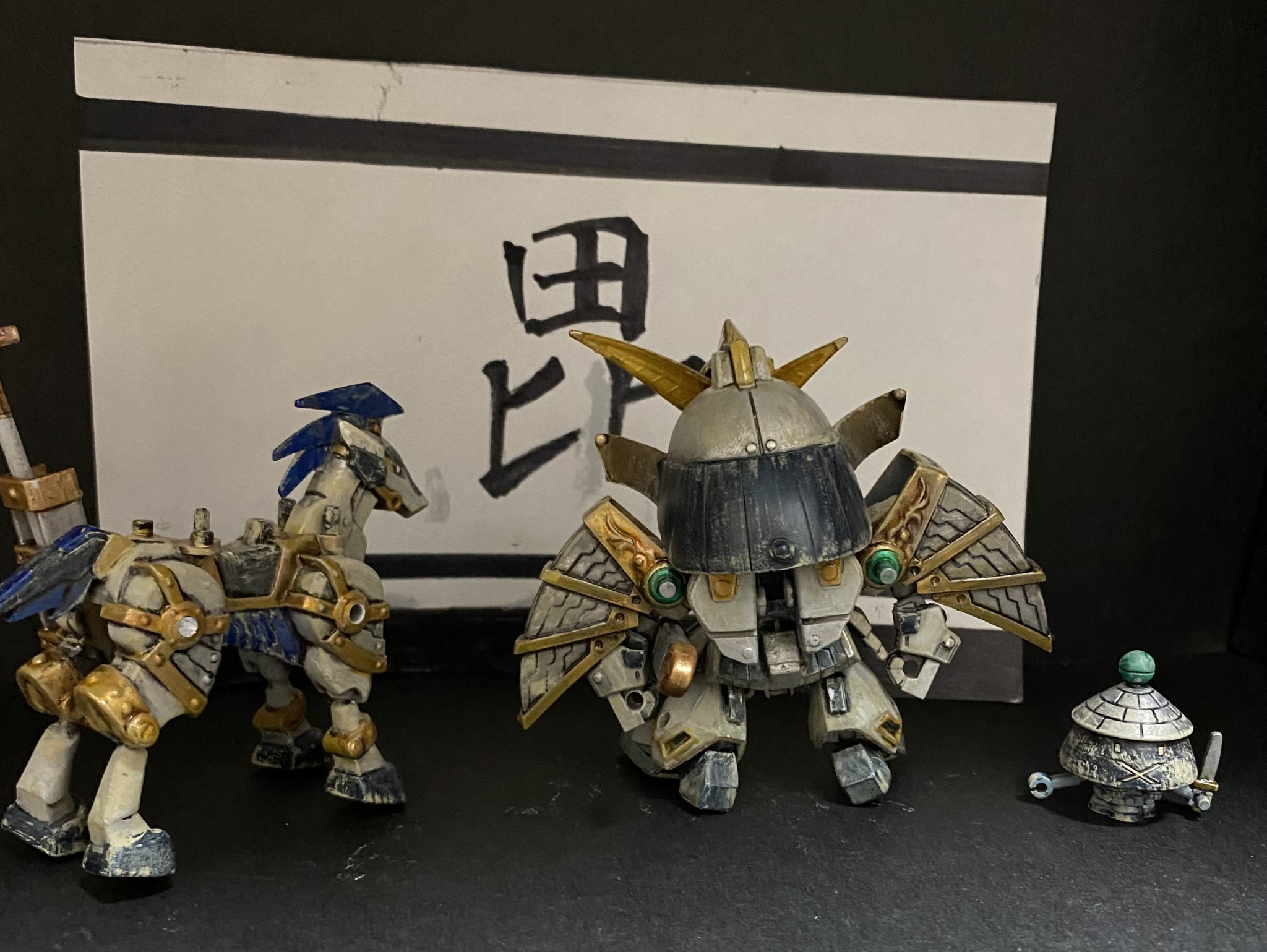 上杉謙信頑駄無&武田信玄頑駄無｜norisan.2nd.さんのガンプラ作品