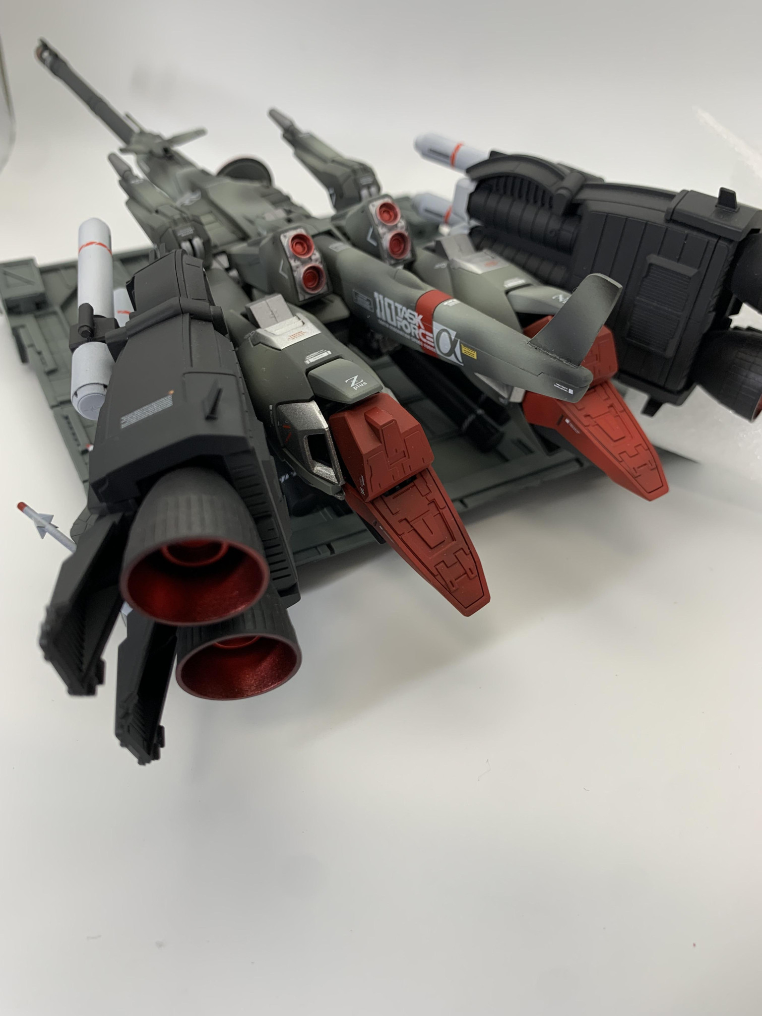 HG ゼータプラス c1 & リゼルディフェンサーbユニット(センチネル仕様