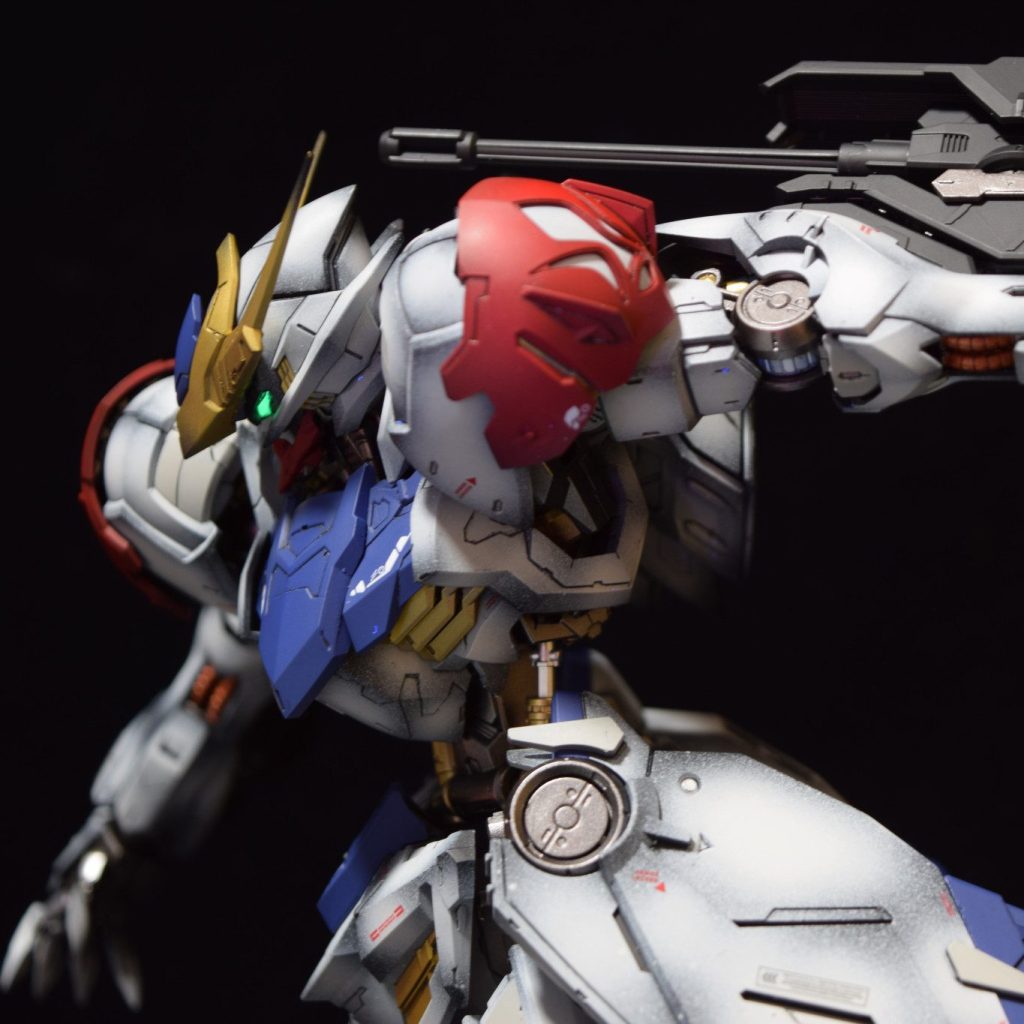 MG バルバトスルプス 金塗装 MG ガンダムバルバトスルプス 塗装/完成