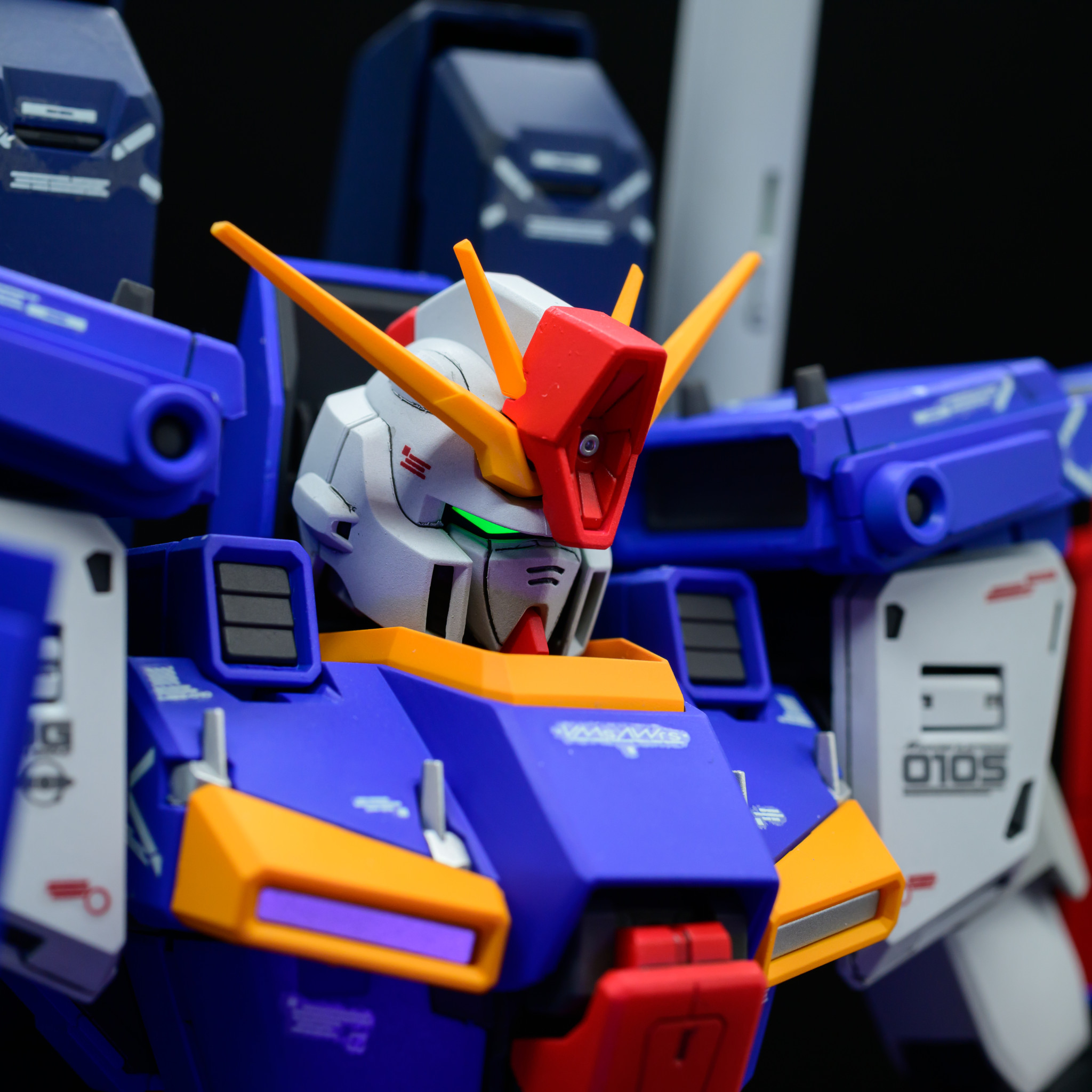 MG 強化型ZZガンダムver.ka｜赤い彗星さんのガンプラ作品｜GUNSTA