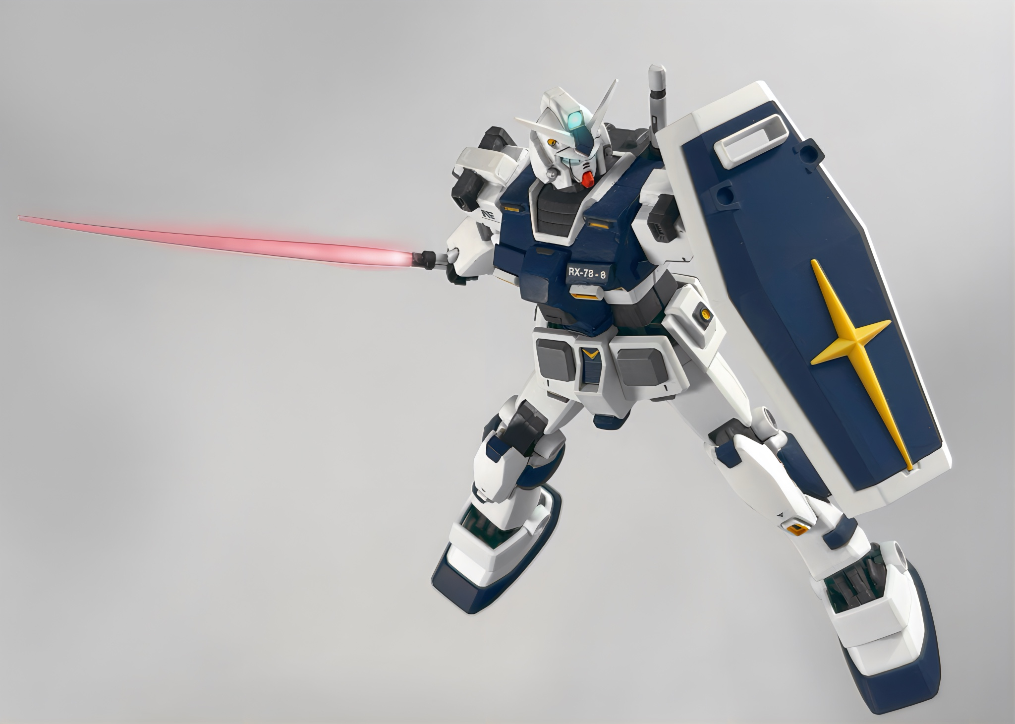 HGUC改造 1/144 RX-78-8 ガンダム8号機｜けーごです。さんのガンプラ