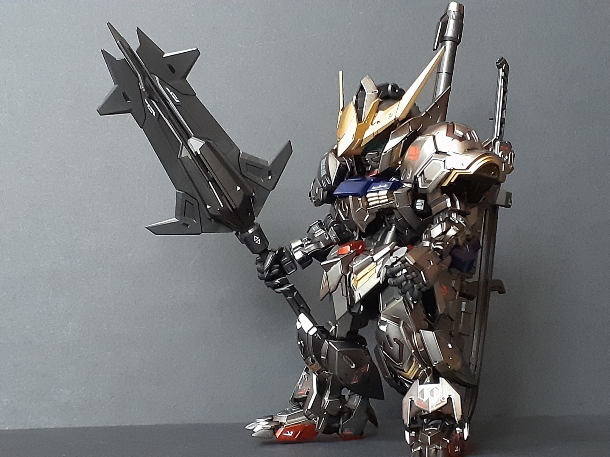 MGSD ガンダムバルバトス（アイアンブラッドコーティング