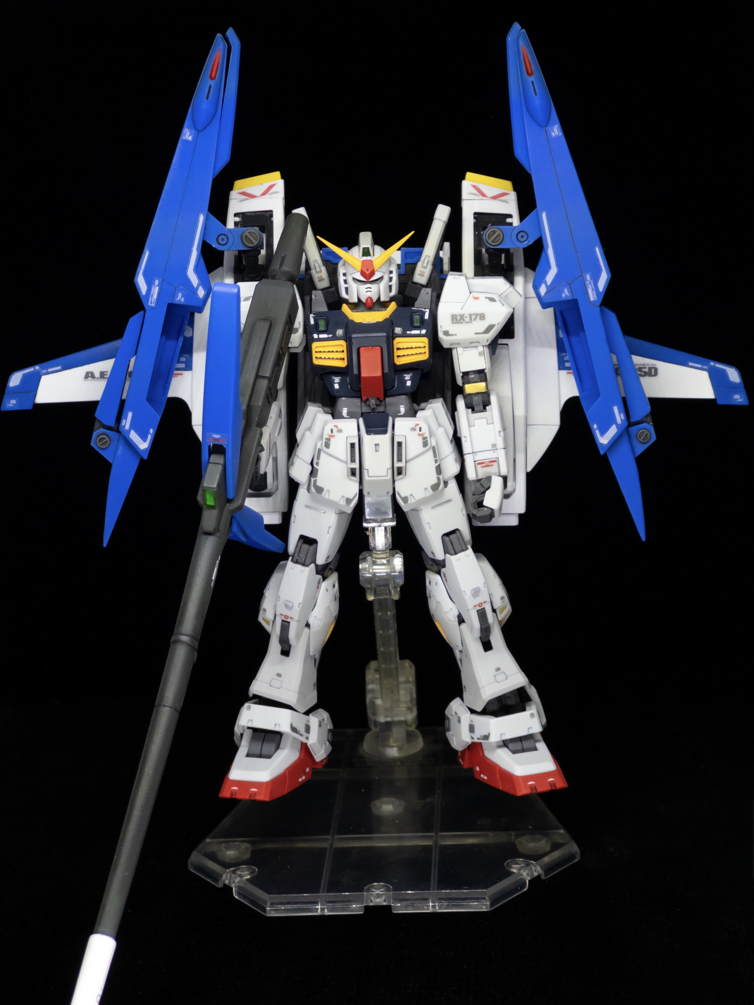 RG ガンダムMk-II(エゥーゴ仕様) + Gディフェンサー｜帽子さんの