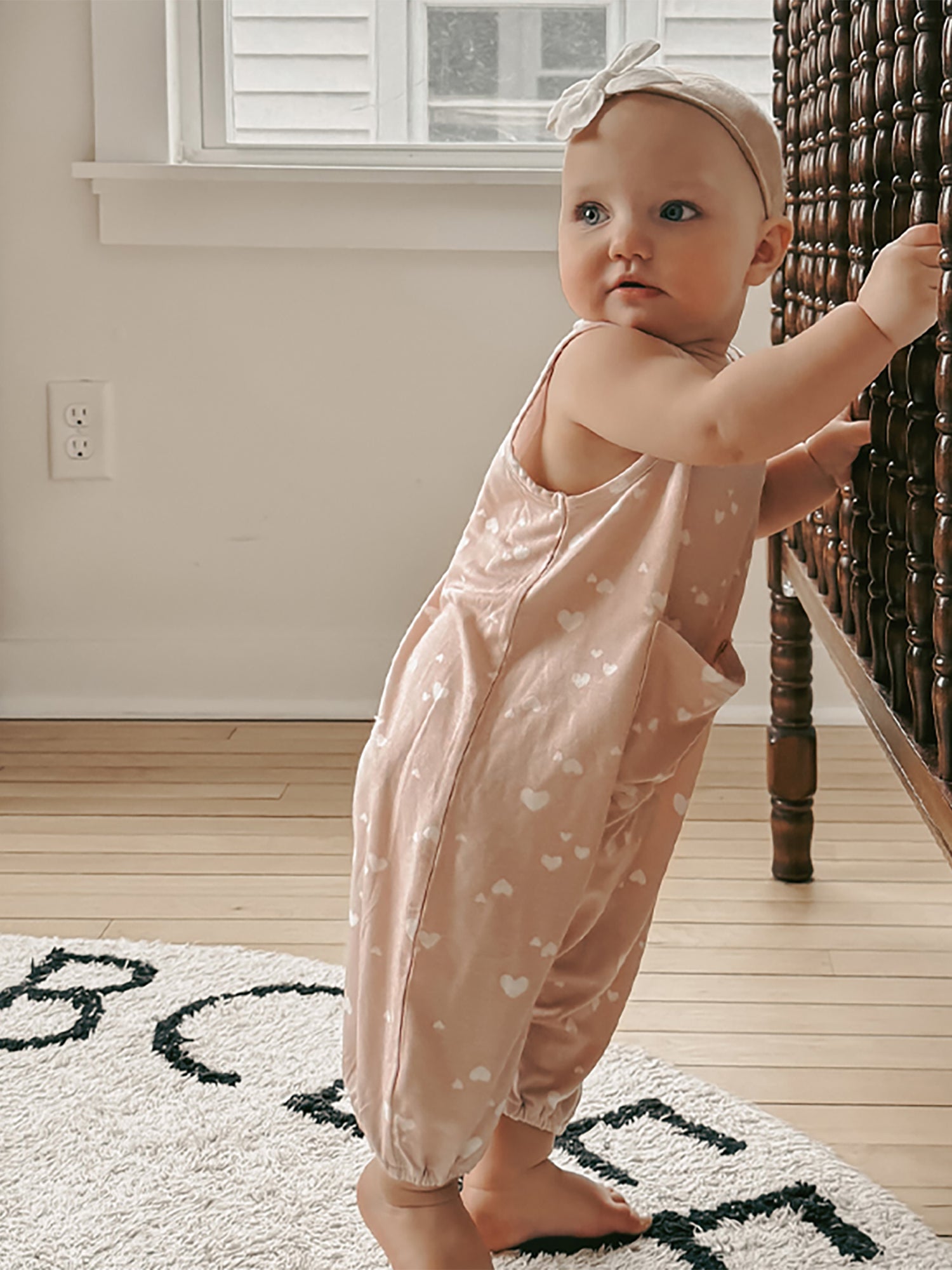 Easy Diaper Change Baby Romper | Pocket Baby Romper | gunamuna