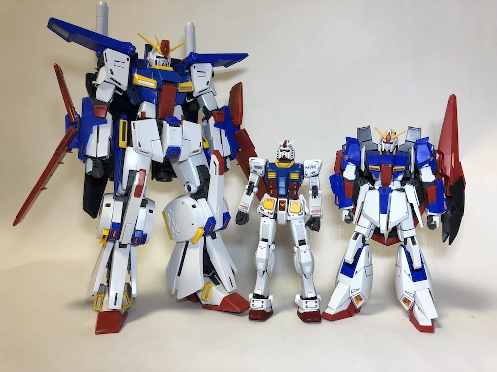 Zガンダム・ダブルゼータガンダム系統の全『ガンプラ』シリーズを紹介