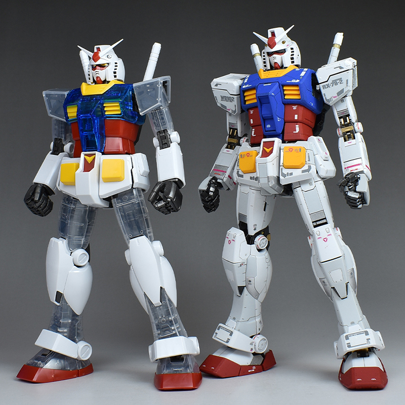 一番くじB賞 MG RX-78-2ガンダム Ver.2.0 ソリッドクリアスタンダード