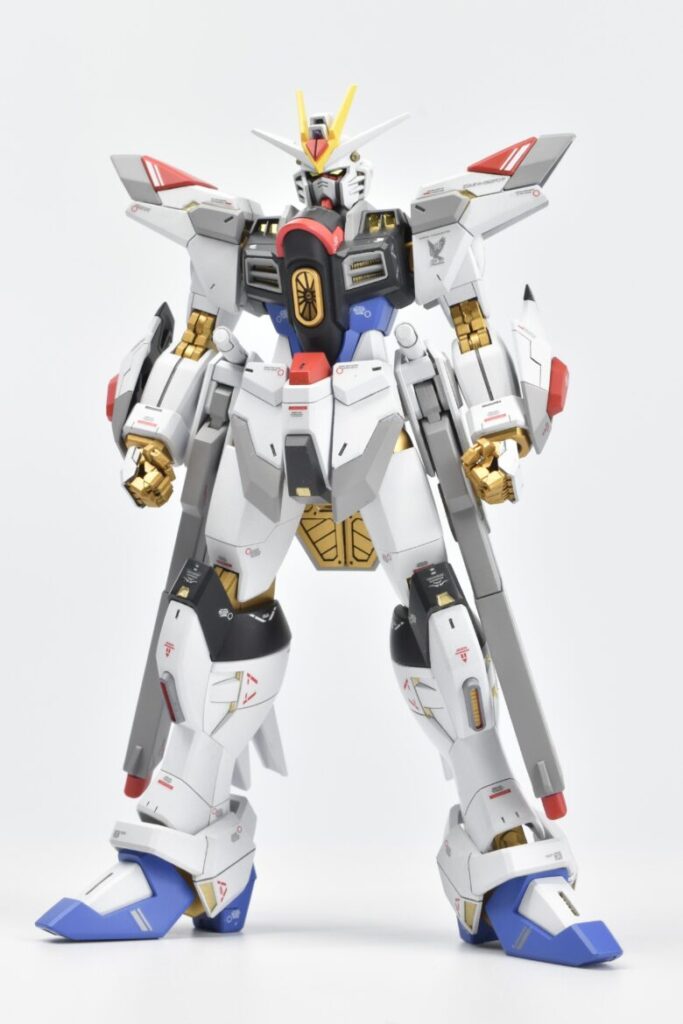作例】HG 1/144 マイティーストライクフリーダムガンダムの完成