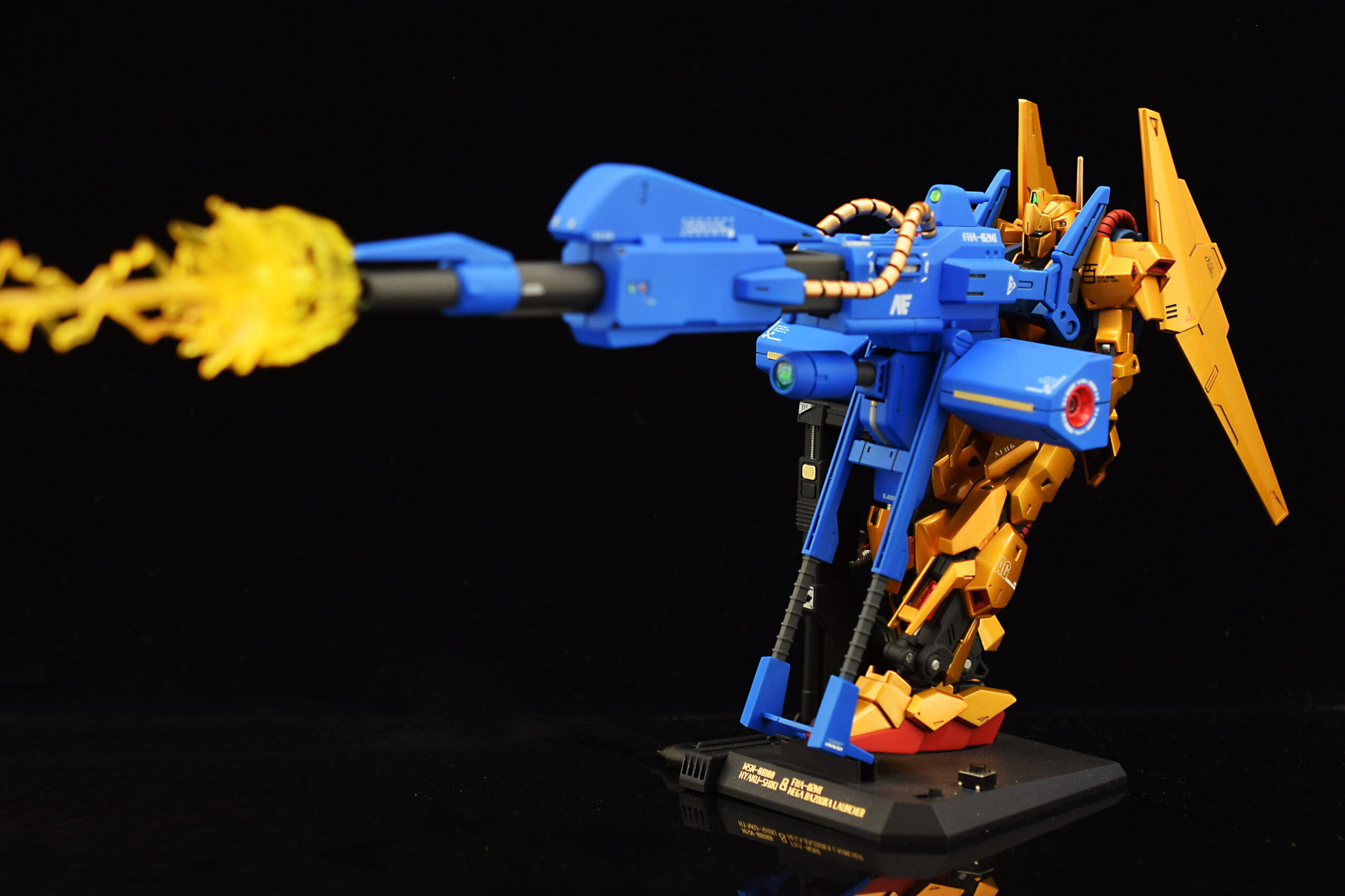 HG revive百式&メガバズーカランチャーを電飾しつつ作る 完成 | 一生