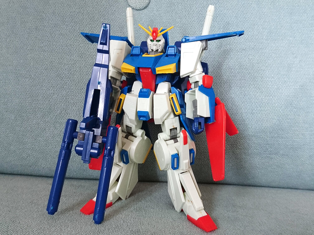 旧キット HG ZZガンダム レビュー ほぼ完全変形の傑作キット