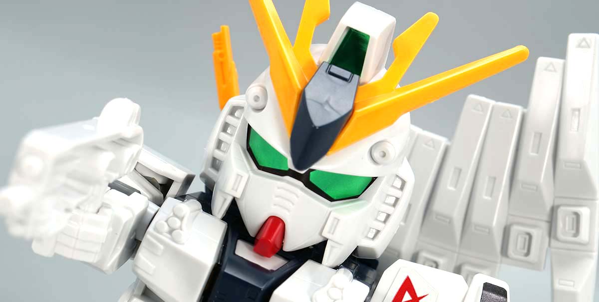ガンプラ】BB戦士209 νガンダム（HWS仕様） レビュー | ポッチのガンプラ＋