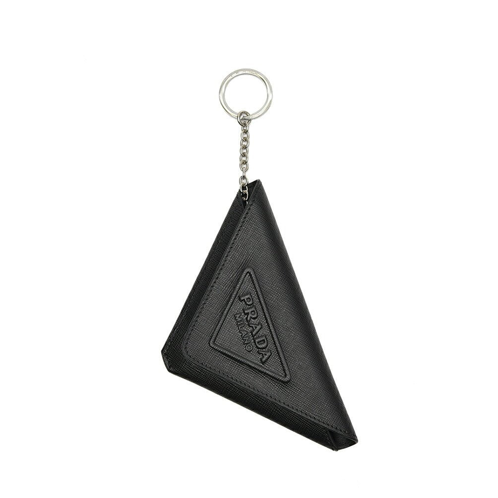 PRADA プラダ / サフィアーノレザー ネックストラップ付きミニポーチ