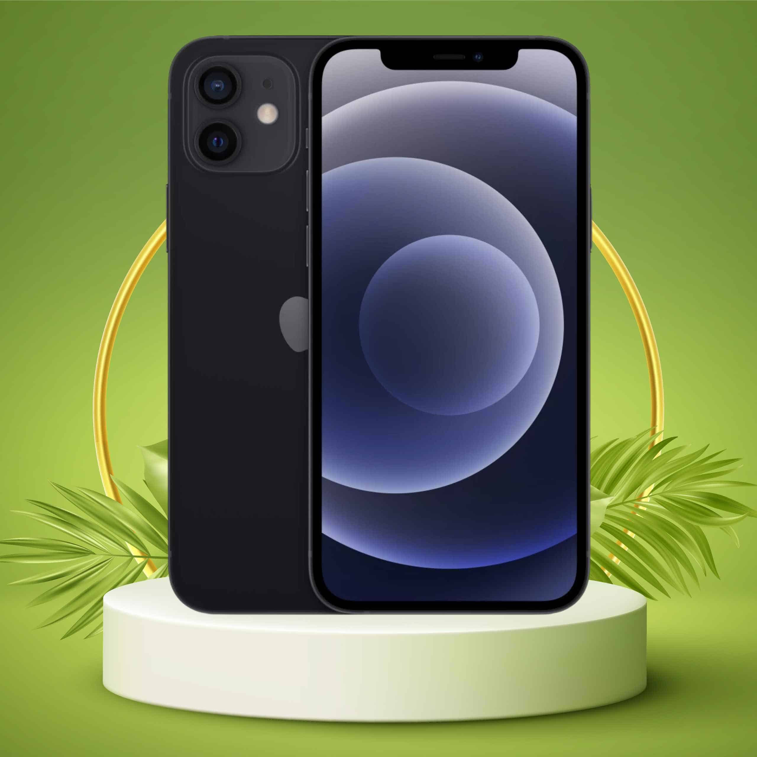 Apple Iphone 12 (Black,64GB) (Refurbished) – GudFast