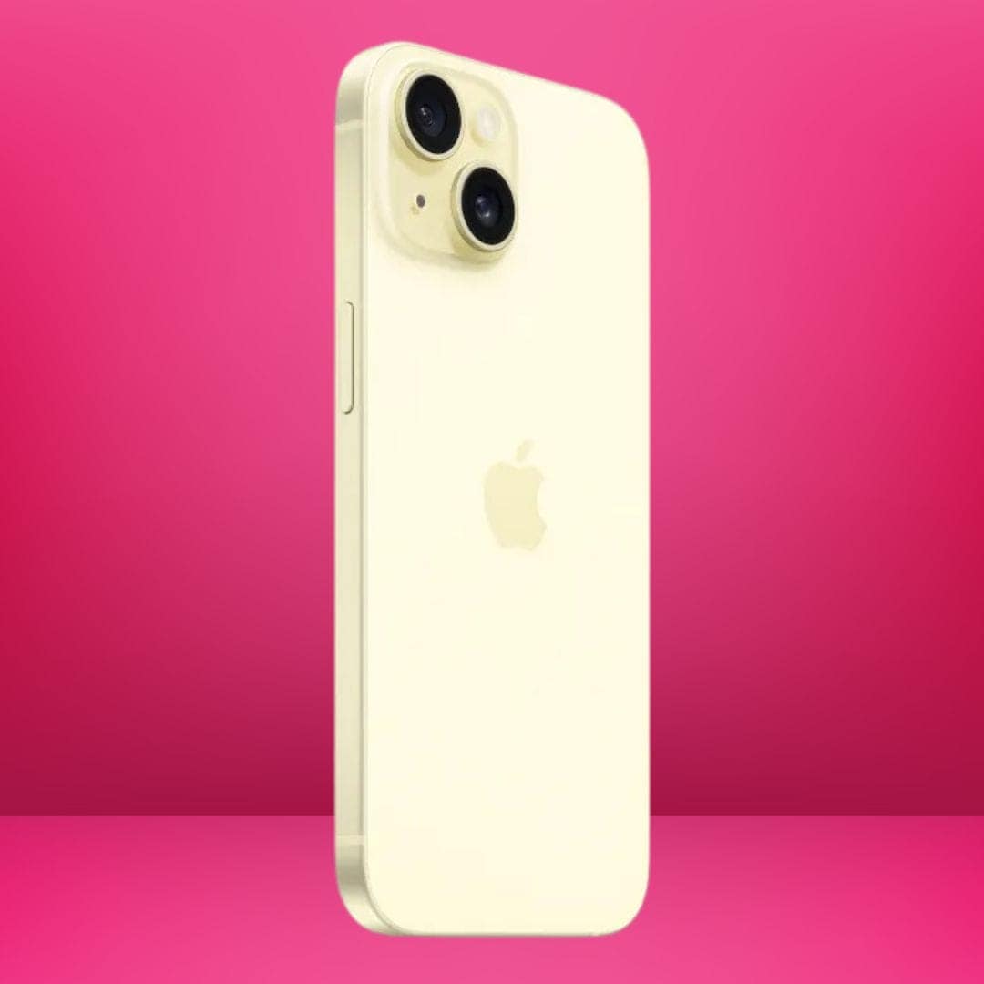 Apple iPhone 15 (Yellow, 128 GB)(Refurbished) – GudFast