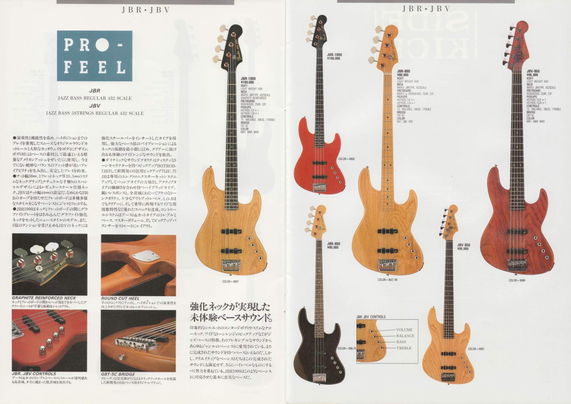 楽器カタログの世界 - フェンダージャパン カタログ 1990 Page 12