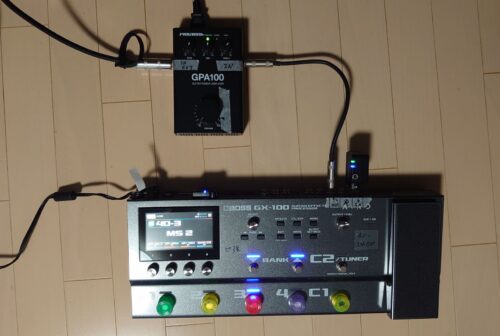安くてコンパクトなペダル型パワーアンプGPA-100｜スタジオのお供に