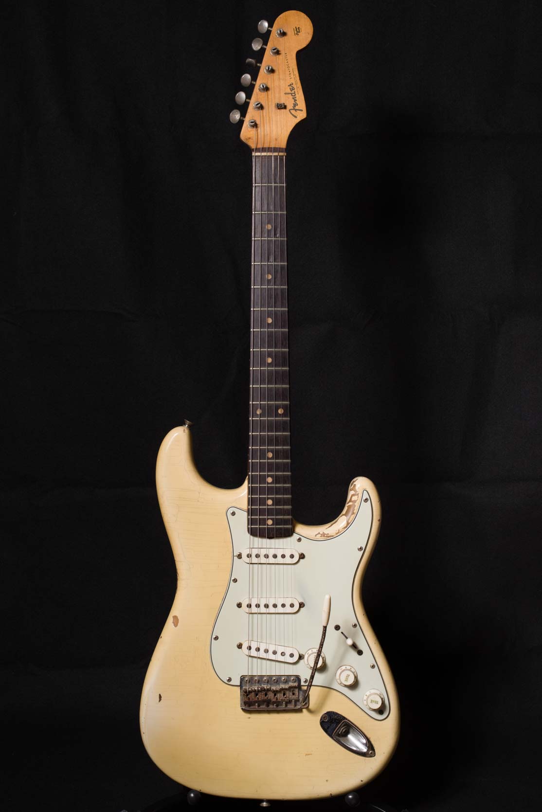 スラブボード&ブロンド FENDER Stratocaster 1961 Blond