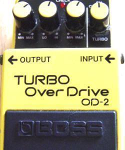 エフェクター紹介「Boss OD-2 TURBO Over Drive」 | 横浜のギター教室