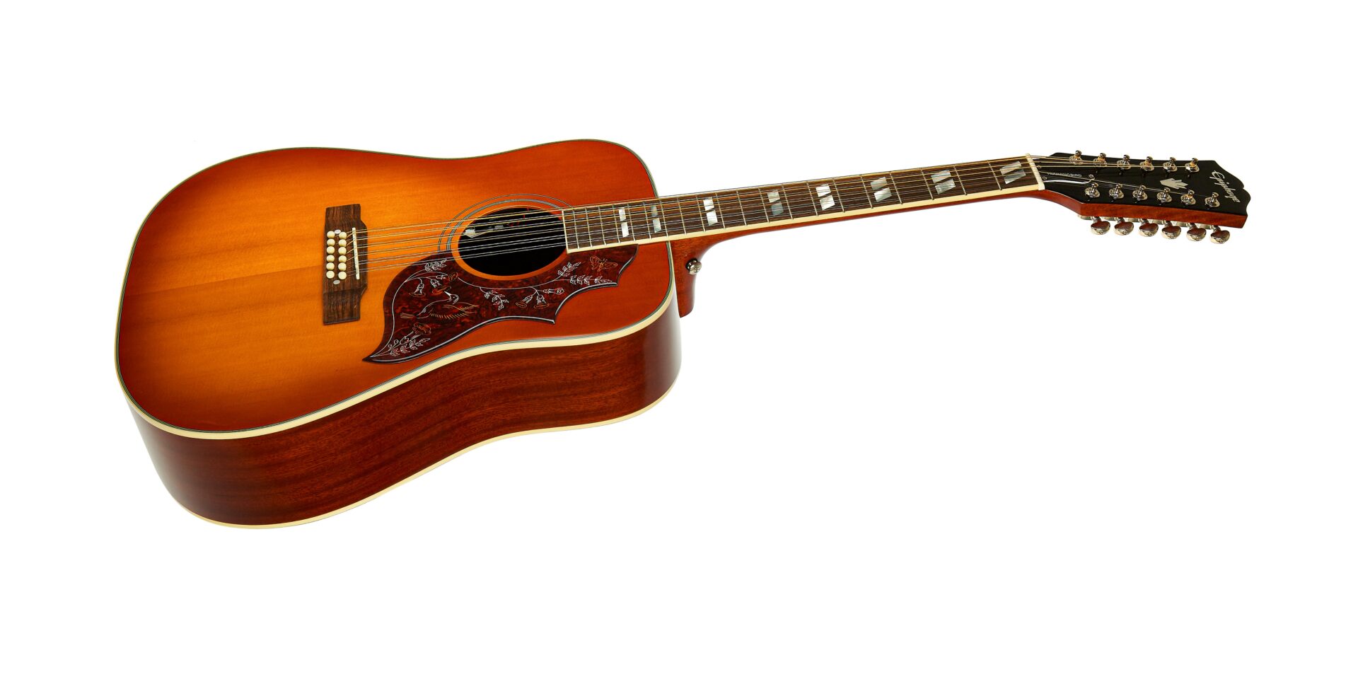Epiphone Inspired by Gibson Hummingbird 12-String Aged Cherry