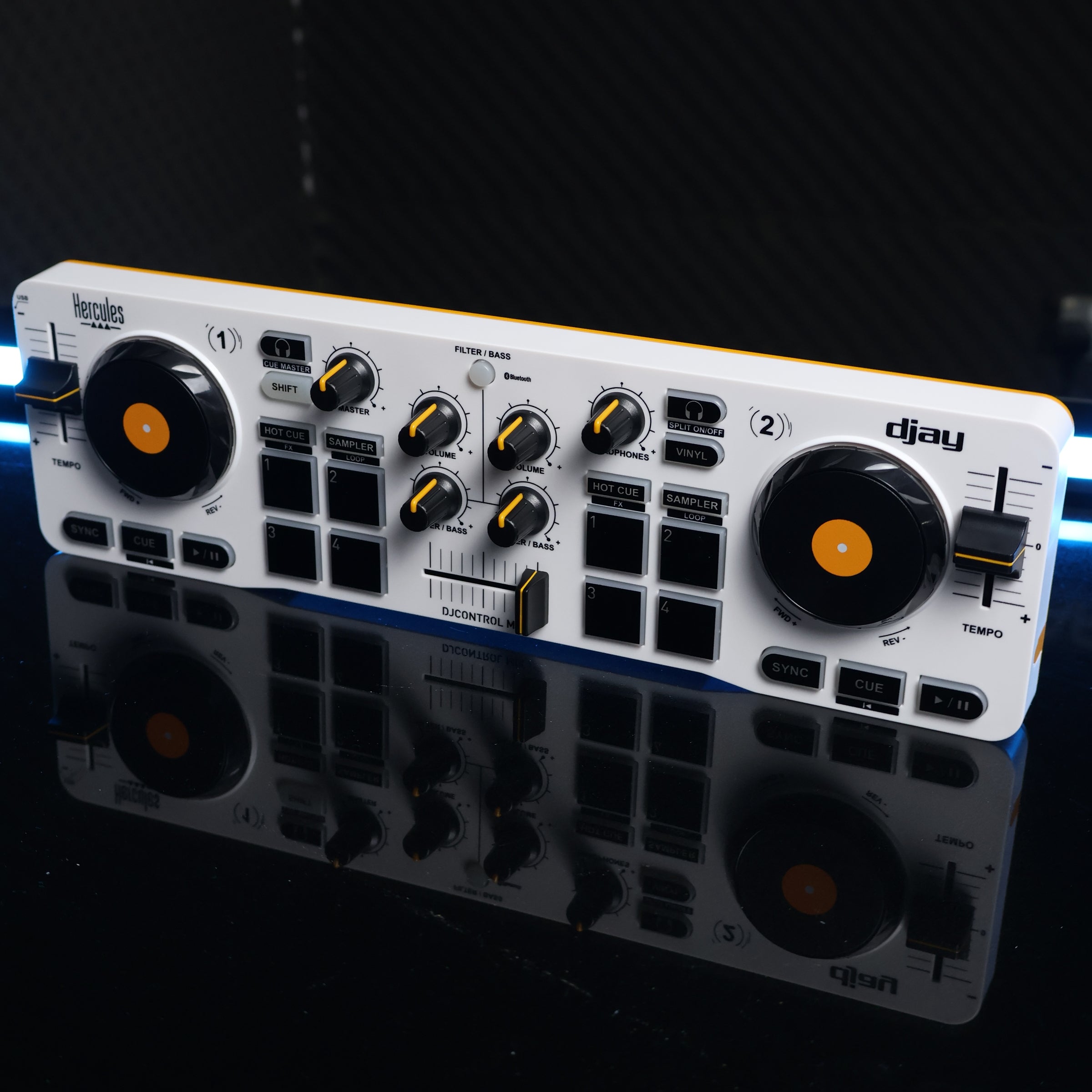 Hercules DJ DJControl Mix 2-channel DJ Controller for iOS and