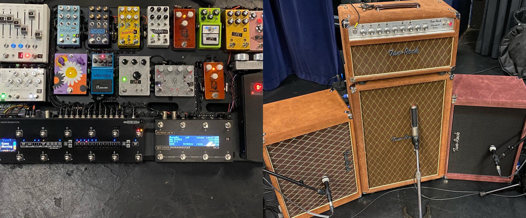 ジョーイ・ランドレスの愛用アンプ＆エフェクター・コレクション