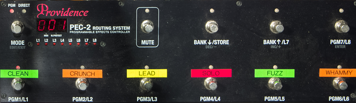 HIROKAZ＆RYU-TAのアグレッシブなプレイを可能にする最新エフェクター