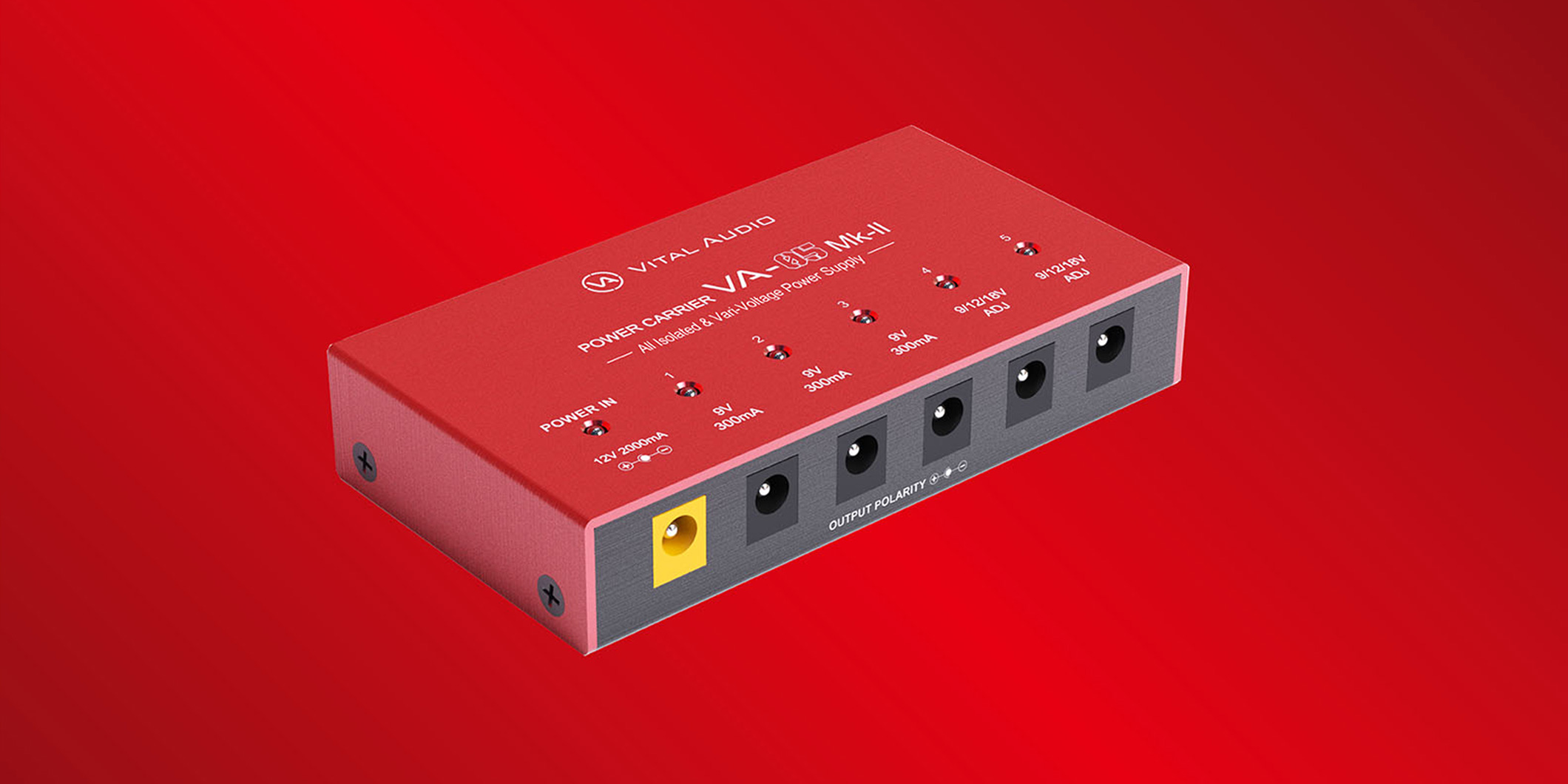 Vital Audioより、コンパクトなパワーサプライの後継機種“POWER