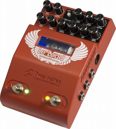 プリアンプ】あのTwo notesから真空管を搭載したペダル型のプリアンプ