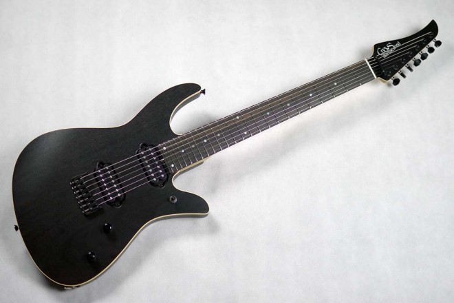 エレキギター】Crews Maniac Sound ホンジュラスマホガニー・ボディの7