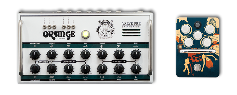 NAMM2017:アコースティックプリアンプ、コンプレッサー】ORANGE 世界初