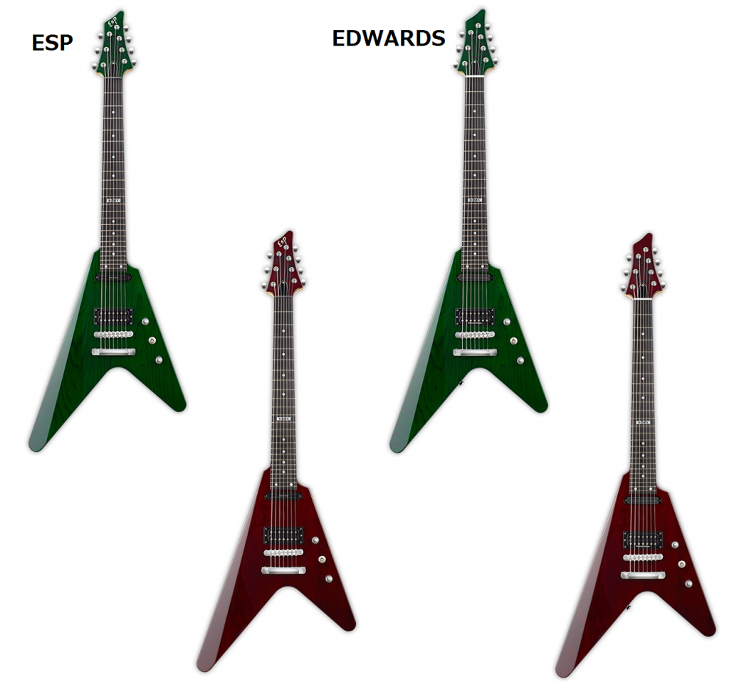 エレキギター】ESP＆EDWARDS 「GRANRODEOのギタリストe-ZUKA氏モデル