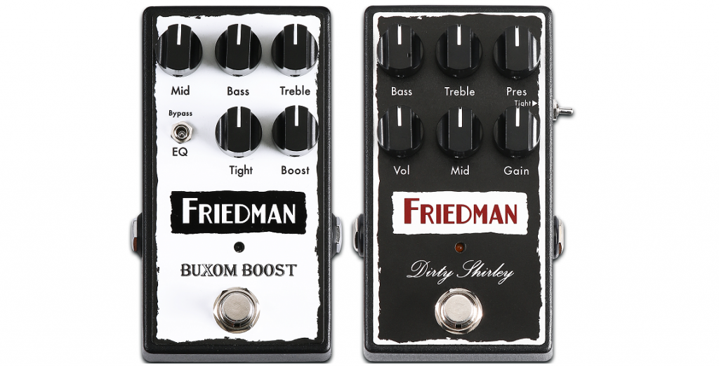 歪みペダル】Friedman クリアトーンのブースターとヘッドアンプの音を