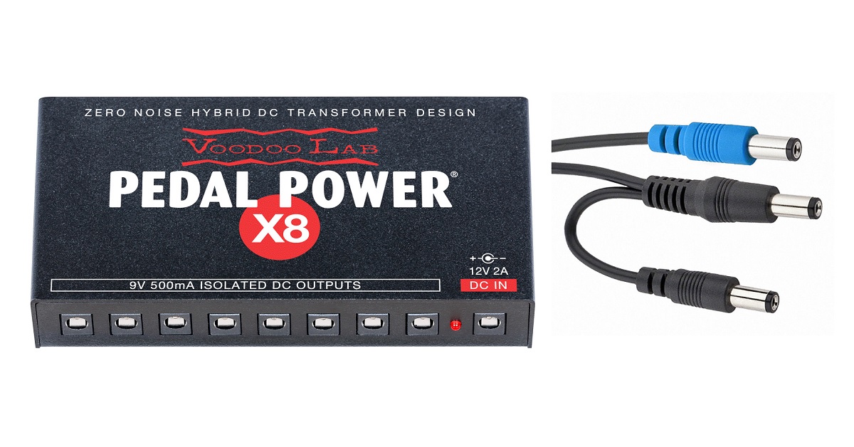 Voodoo LabからPedal Power X8 と PPHXが登場！小型、軽量化、ハイ