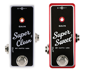 エフェクター】-Xotic-コンパクト筐体にバッファー＆ブースト機能を