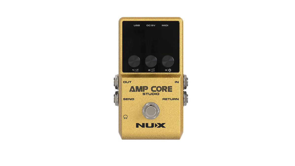 NUX「AMP CORE STUDIO」登場──名機を集約した超小型アンプモデラー