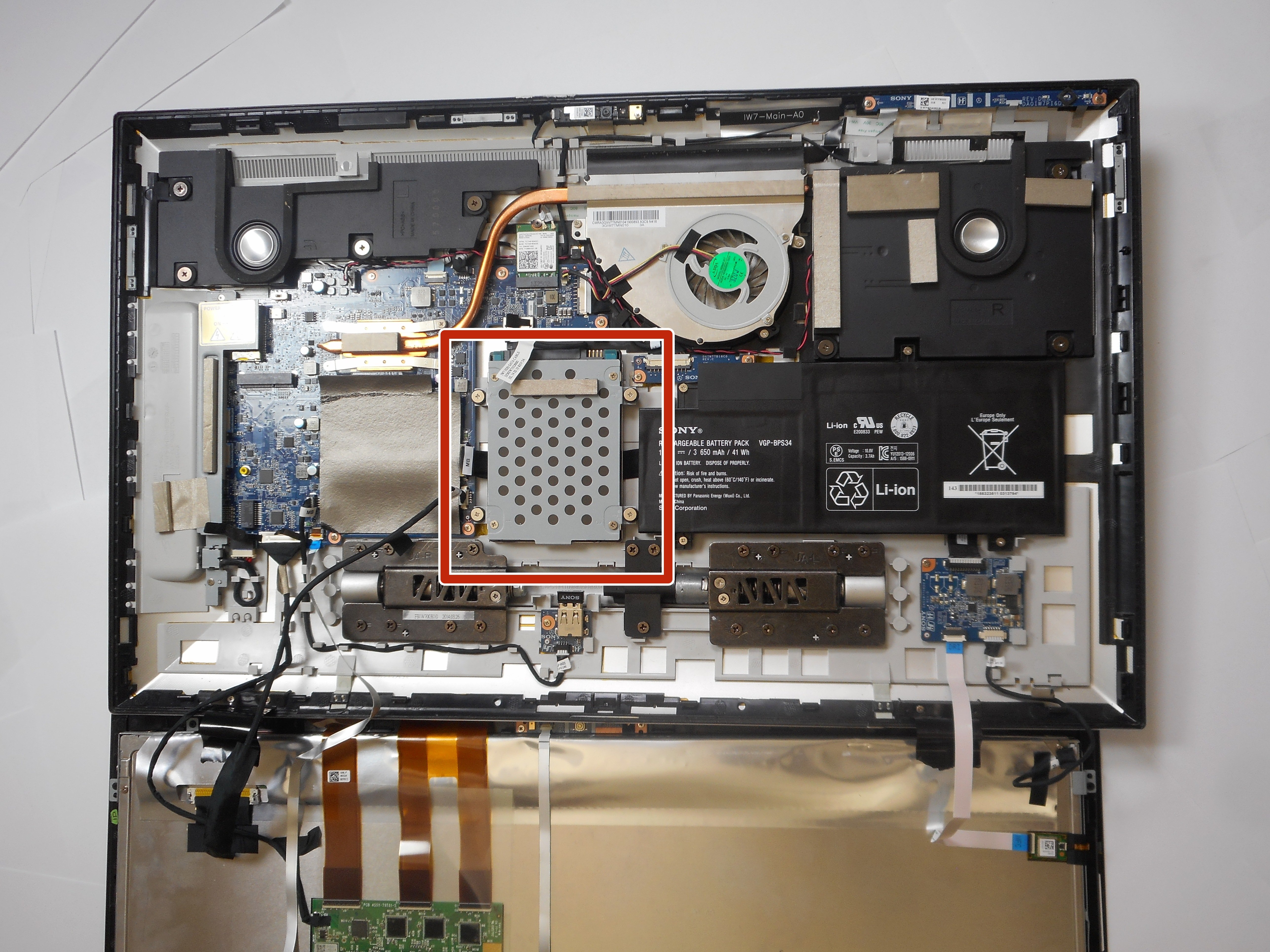 Sony Vaio Tap 21 SVT212A11L Hard Drive Replacement - iFixit Repair