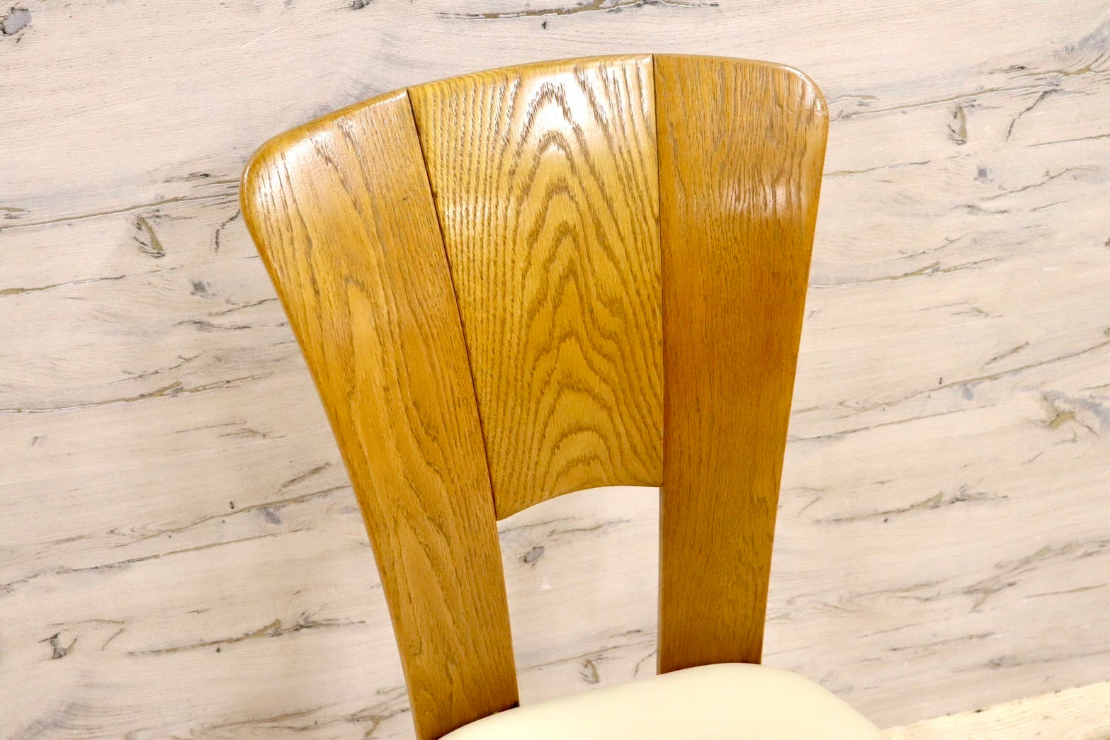 GMHS206B○浜本工芸 / HAMAMOTO ダイニングチェア 食卓椅子 合皮 楢材