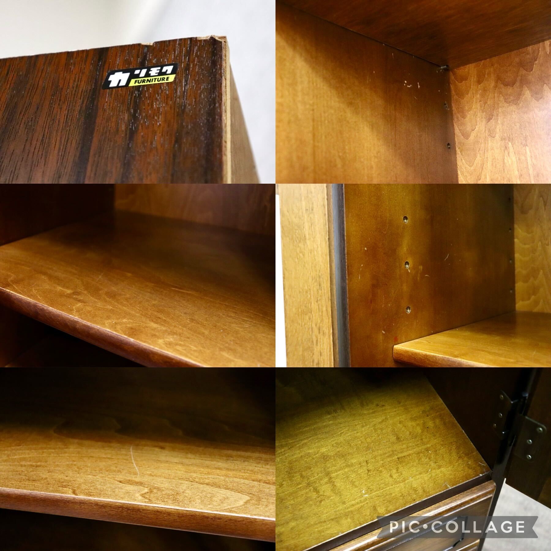 GMHS50○karimoku / カリモク コロニアル 本棚 本箱 書棚 飾り棚