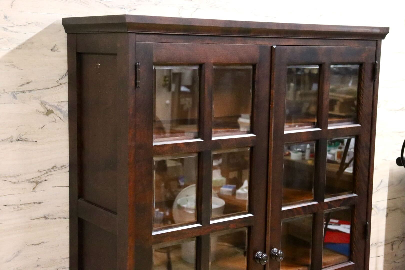 GMHS192○北海道民芸家具 本棚 書棚 ブックシェルフ 飾り棚 書庫 樺材