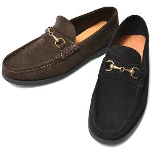SALE】il mocassino（イル モカシーノ）スエードビットローファー B