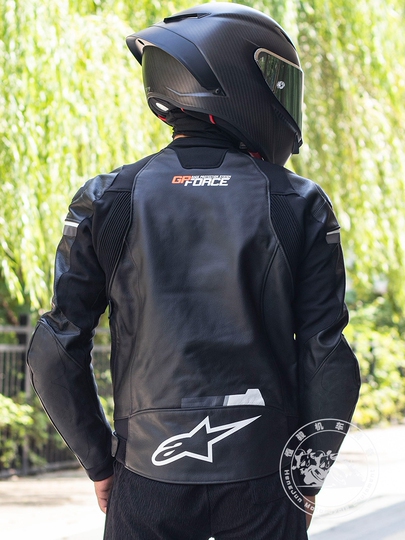 Alpinestars GP Force レザーバイクジャケット - メンズ
