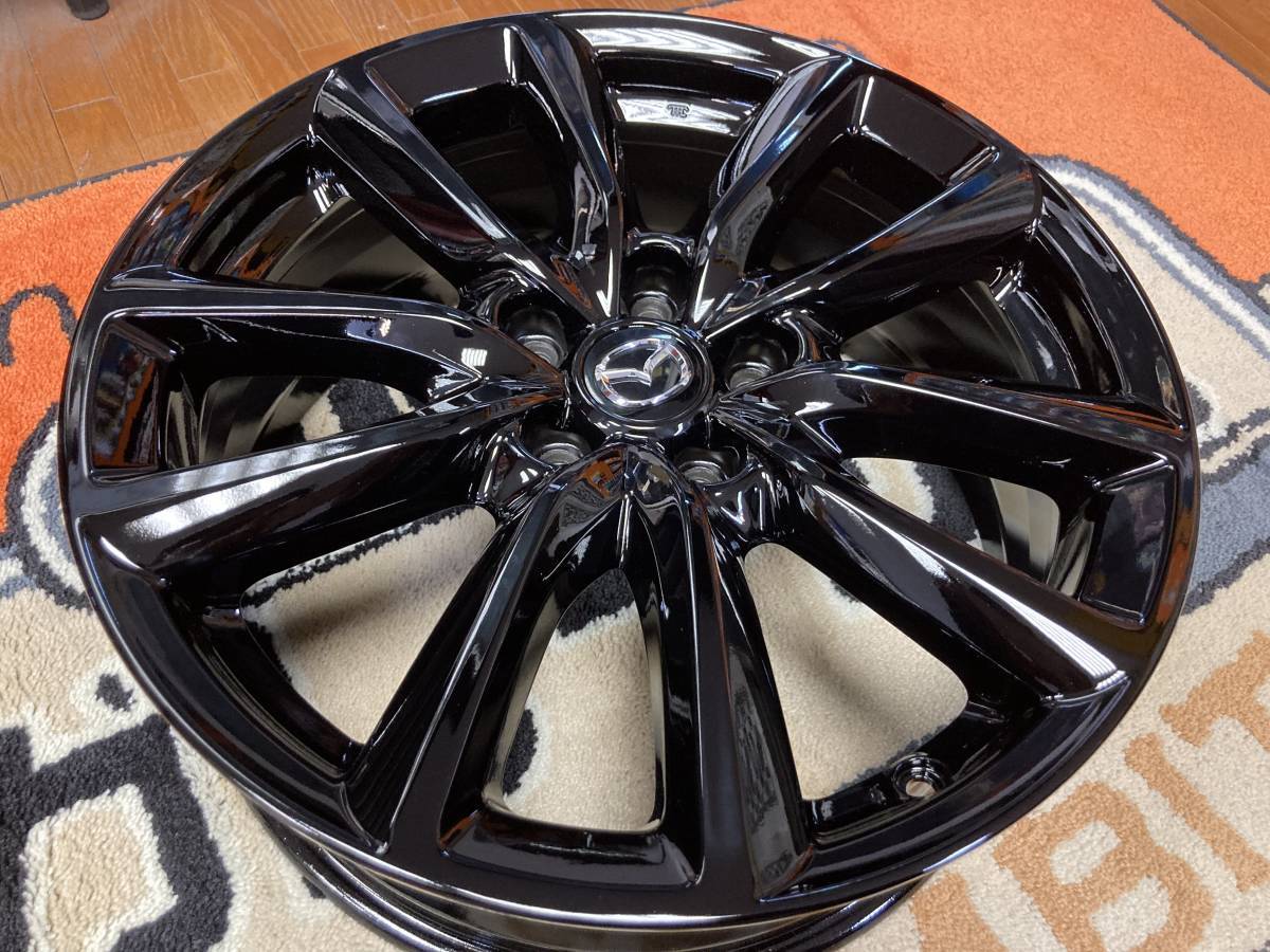 ◇MAZDA マツダ3純正 ファストバック 18インチ◇グロスブラック塗装