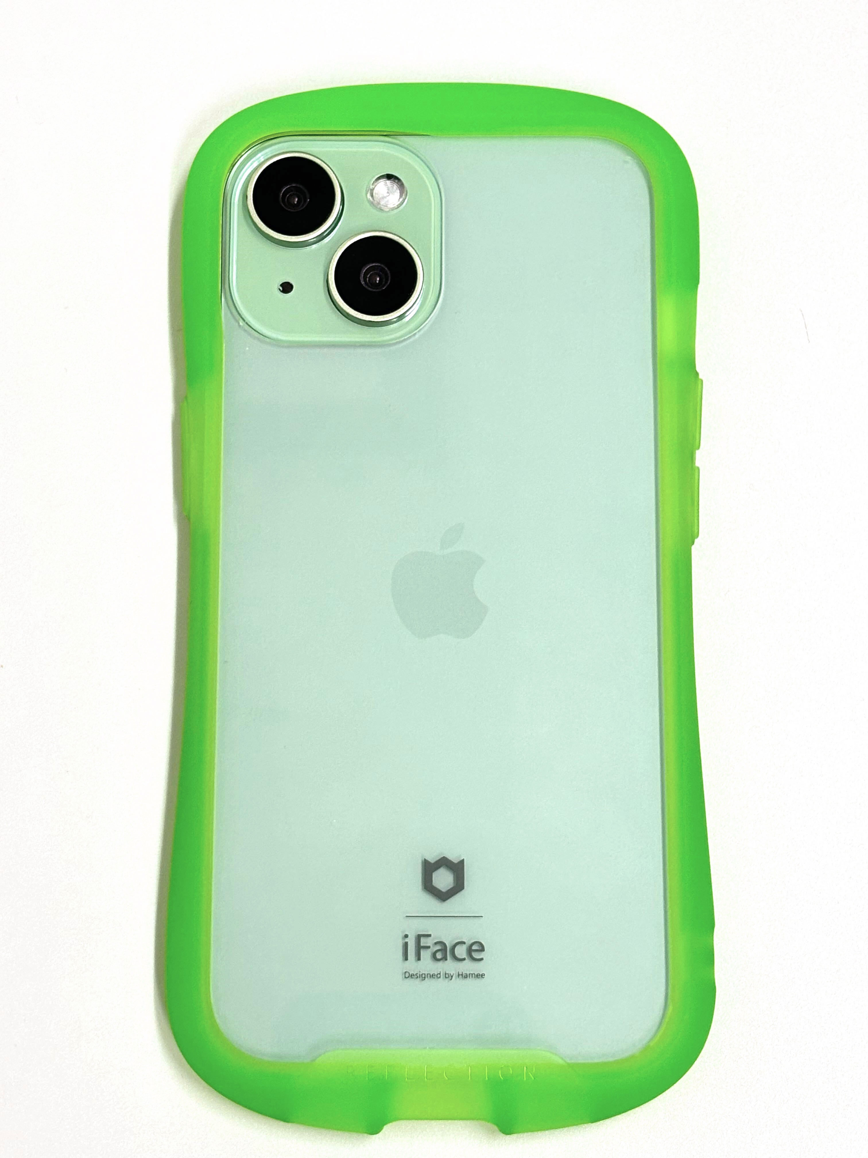 iPhone15グリーンに合うケースはどれ？iFace Reflectionで試してみた