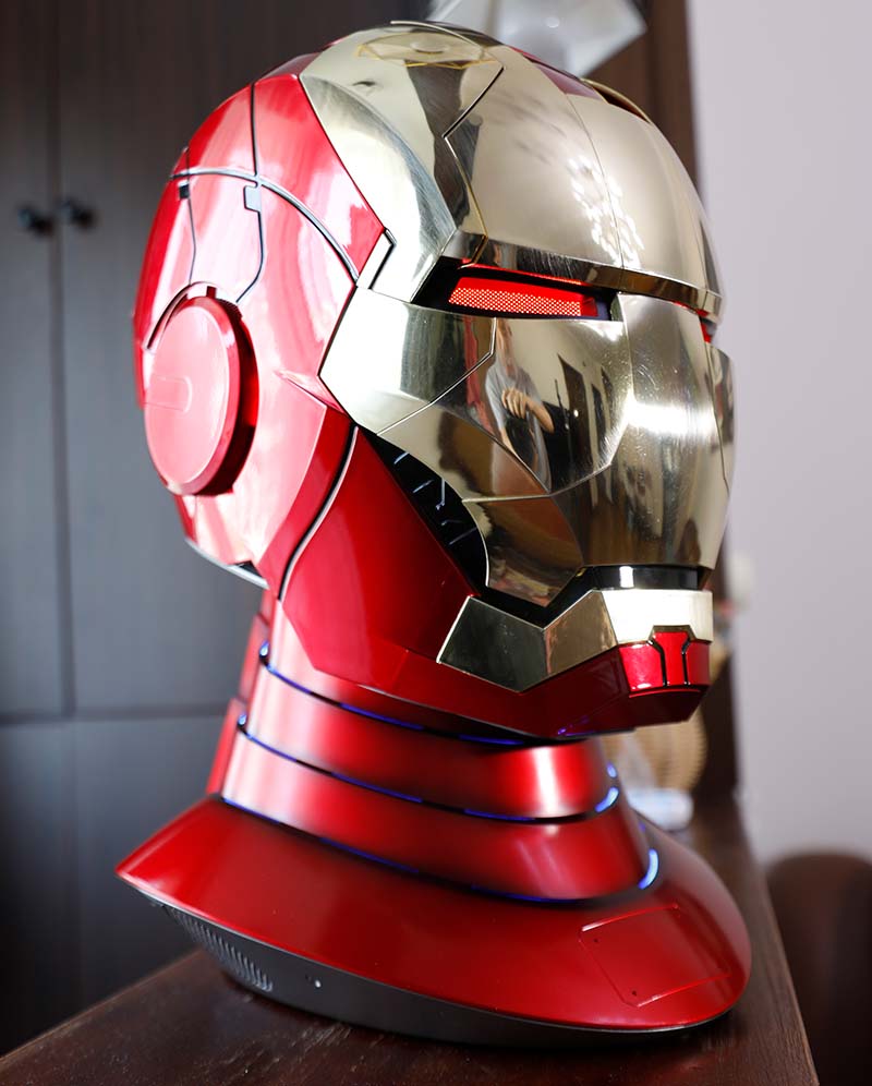 Autoking Mk5 Ironman-Helm | Sprachsteuerung | 4/8 Mehrteilige