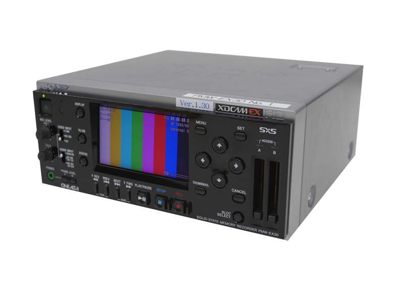 レコーダー | XDCAM | PMW-EX30 | 商品詳細 | はんぷ株式会社｜映像
