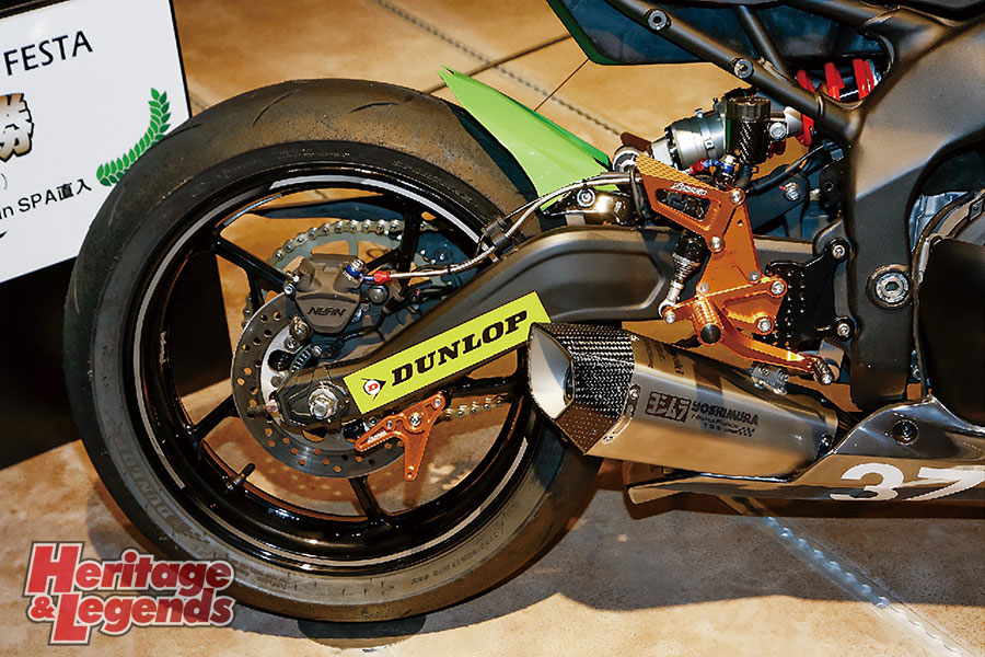 Ninja ZX-25R国内公式戦初優勝を支えた、YSSサスペンション