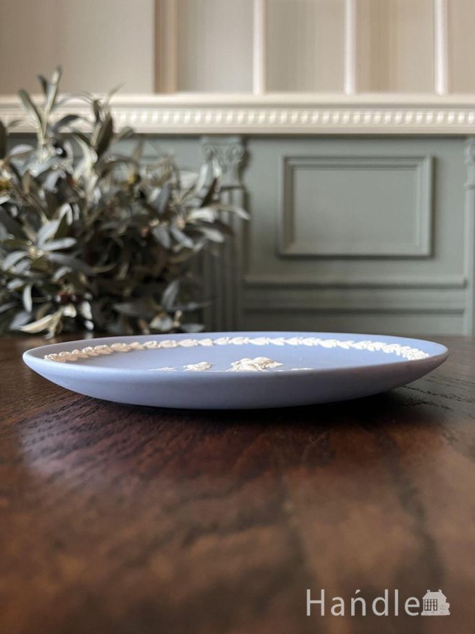 Wedgwoodのジャスパーウェアプレート、1974年生まれのマザーズデイ