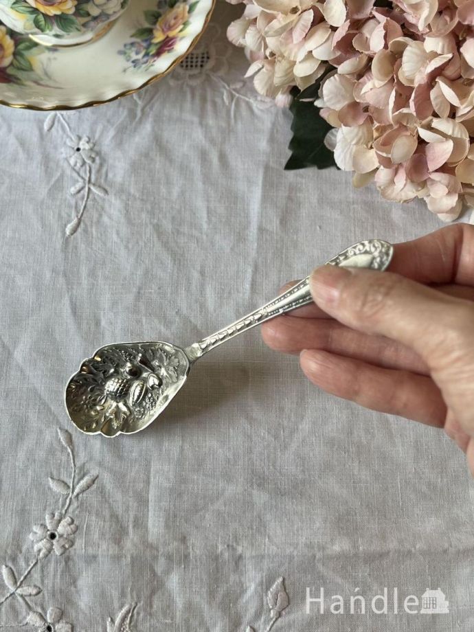 英国シルバープレートのアンティークカトラリー、イギリスで見つけた銀