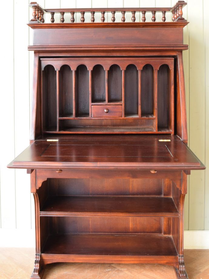 マタン☆管336☆ヨーロピアンスタイル☆ライティングビューロー☆机