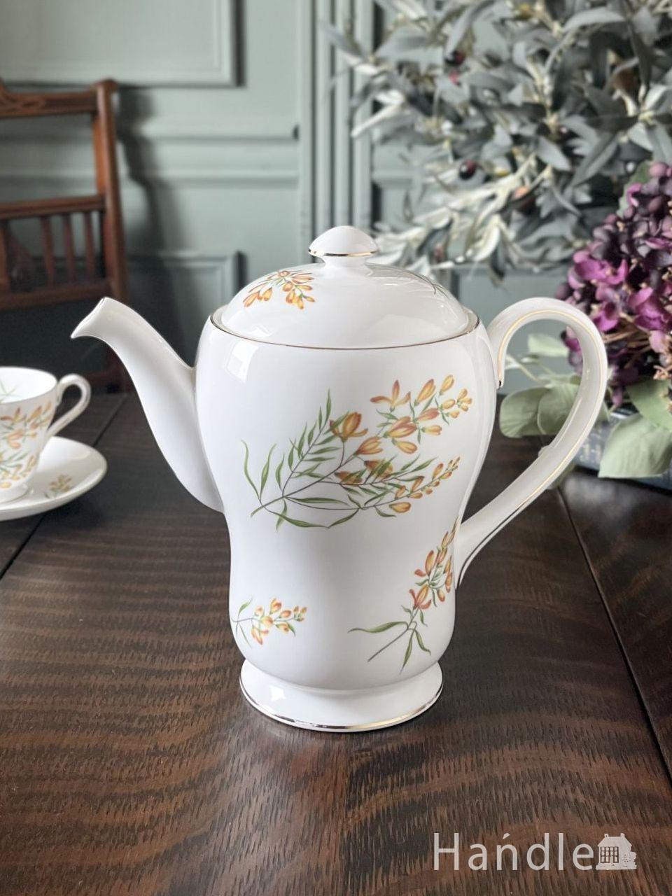 英国シェフィールドのティーポット、エドワーディアンスタイルの純銀の